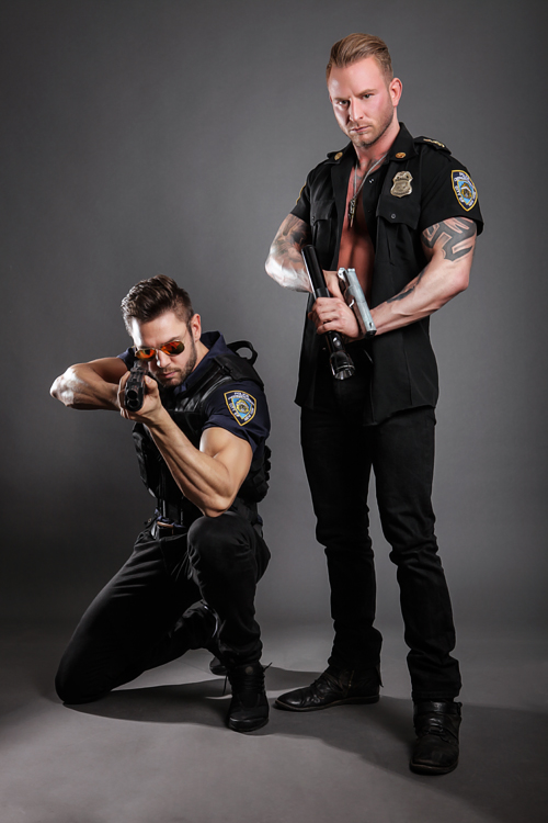 Duoshow als Polizisten (US-Police) - Berlin-Dreamboys.com
