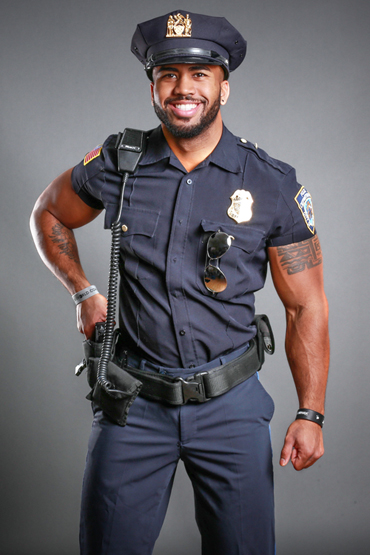 Strip als US-Police Officer